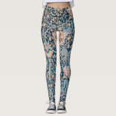 Honeysuckle, William Morris Leggings (Voorkant)