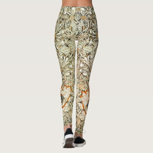 Honeysuckle, William Morris Leggings (Achterkant)