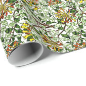 Honeysuckle William Morris-patroon Verpakking papi Cadeaupapier (Rol Hoek)