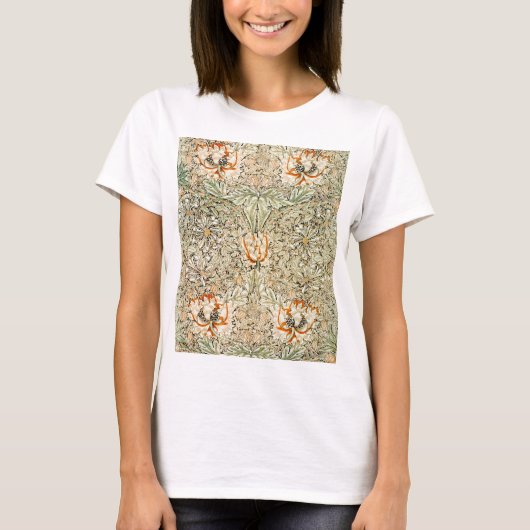 Honeysuckle, William Morris T-shirt (Voorkant)