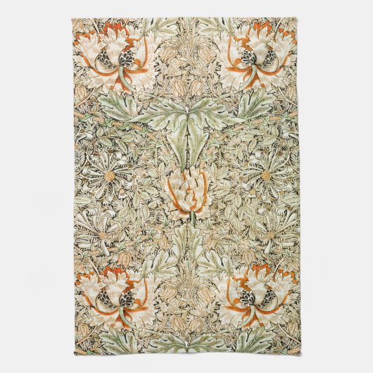 Honeysuckle, William Morris Theedoek (Verticaal)