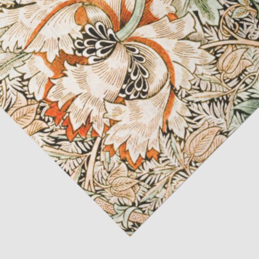 Honeysuckle, William Morris Tissuepapier (Detail)