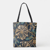 Honeysuckle, William Morris Tote Bag (Achterkant)