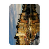 Honfleur, bij Normandië in Frankrijk Magneet (Verticaal)