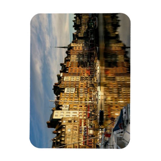 Honfleur, bij Normandië in Frankrijk Magneet (Verticaal)