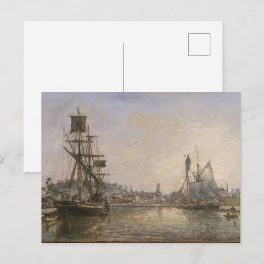 Honfleur Briefkaart (Voorkant / Achterkant)