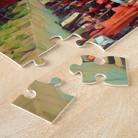 HONFLEUR - docken - uitzicht Legpuzzel (Zijkant)