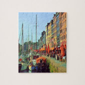 HONFLEUR - docken - uitzicht Legpuzzel (Verticaal)
