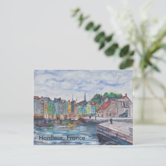 Honfleur, Frankrijk Briefkaart (Staand voorkant)