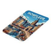 Honfleur Frankrijk Magneet (Linkerzijde)