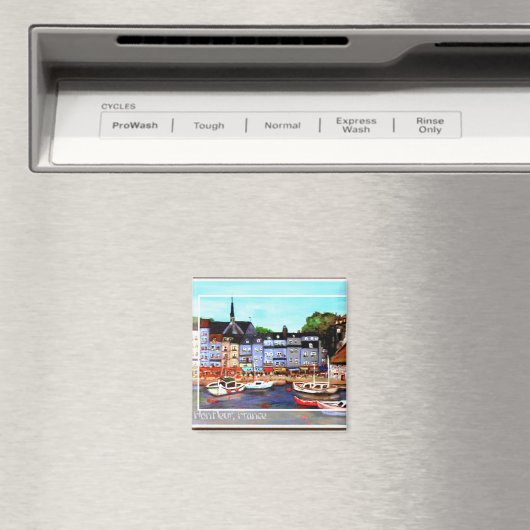 Honfleur, Frankrijk Schildermagneet Magneet (Insitu (Vaatwasser))