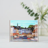 Honfleur, Franse Briefkaart voor schilderijen (Staand voorkant)
