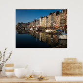 Honfleur Harbour, Frankrijk Poster (Keuken)