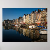 Honfleur Harbour, Frankrijk Poster (Voorkant)
