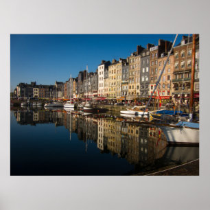 Honfleur Harbour, Frankrijk Poster