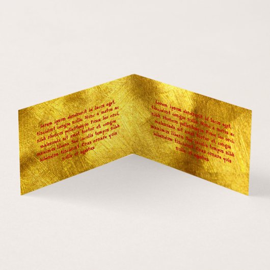 Hong Bao Red Envelope Visitekaartje (Binnen)