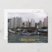 Hong Kong Bay Briefkaart (Voorkant / Achterkant)