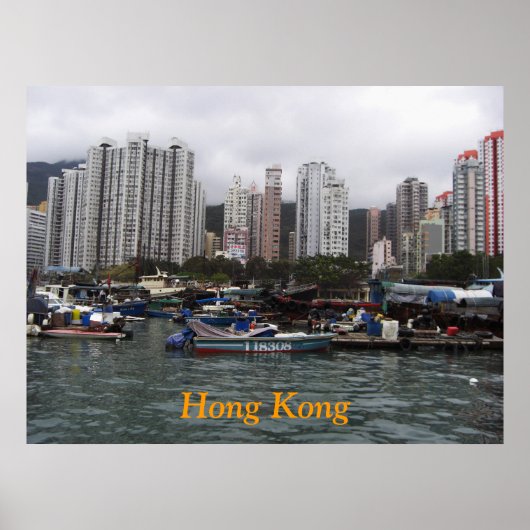 Hong Kong Bay Poster (Voorkant)