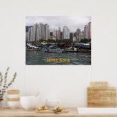 Hong Kong Bay Poster (Keuken)