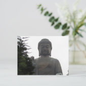 hong kong big buddha briefkaart (Staand voorkant)