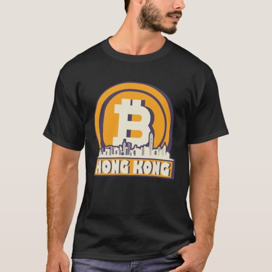 Hong Kong Bitcoin Maximalist T-shirt (Voorkant)