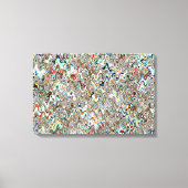 Hong Kong Boat Abstract 3, 2017 | SVP-Afbeeldingen Canvas Afdruk (Voorkant)