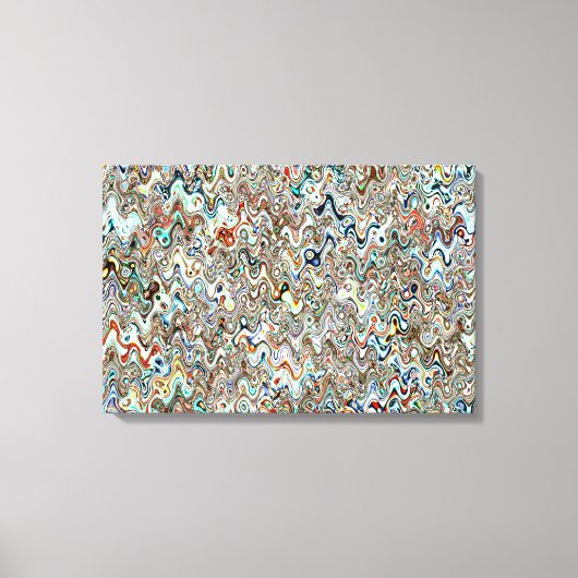 Hong Kong Boat Abstract 3, 2017 | SVP-Afbeeldingen Canvas Afdruk (Voorkant)