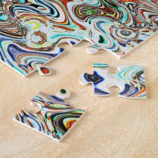 Hong Kong Boat Abstract 3, 2017 | SVP-Afbeeldingen Legpuzzel (Zijkant)