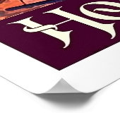 Hong Kong, boten op de stadshaven,  luchtvaartmaat Poster (Hoek)