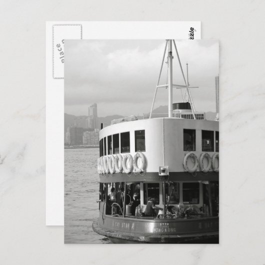 hong kong briefkaart (Voorkant / Achterkant)