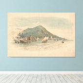 Hong Kong  Canvas Afdruk (Insitu (Houten vloer))