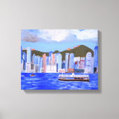 Hong Kong Canvas Print (Voorkant)