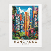 Hong Kong China Apartments Reis Kunst Vintage