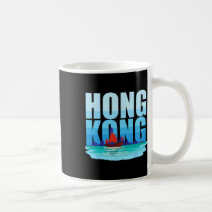 Hong Kong China Hk Liefhebber Rivier Souvenir Vaka Koffiemok