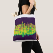 Hong Kong China Skyline Tote Bag (Dichtbij)