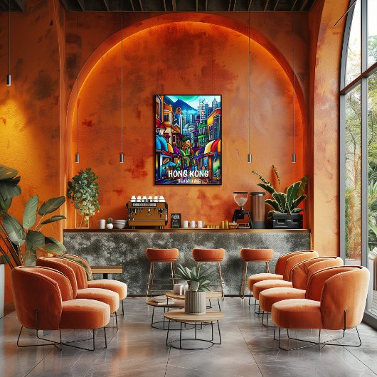 Hong Kong: Ciudad Mundial de Asia Perfect Poster