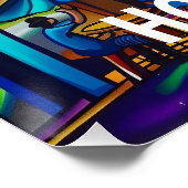 Hong Kong: Ciudad Mundial de Asia Perfect Poster (Hoek)