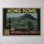 Hong Kong De Riviera van het orient Poster (Voorkant)