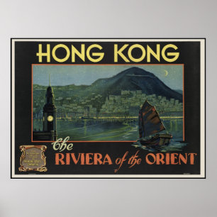 Hong Kong De Riviera van het orient Poster