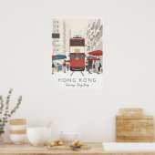 HONG KONG – DING DING TRAM POSTER (Keuken)