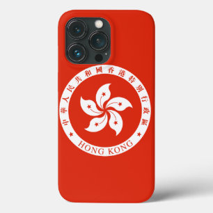 hong kong emblem iPhone 13 pro hoesje