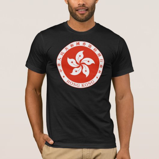 hong kong emblem t-shirt (Voorkant)