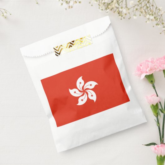 Hong Kong Flag Bedankzakje (Gezegeld)