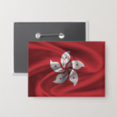 Hong Kong Flag Button (Voorkant / Achterkant)