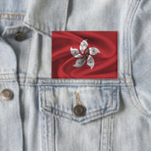 Hong Kong Flag Button (Insitu)