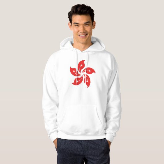 Hong Kong Flag "Classic" Hoodie (Voorkant volledig)