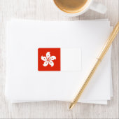 Hong Kong Flag Etiket (Insitu)
