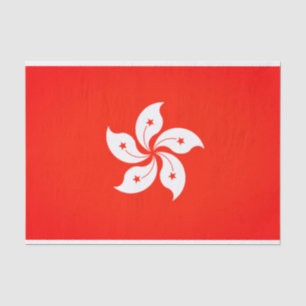 Hong Kong Flag Gift Tissue Paper Tissuepapier