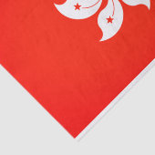 Hong Kong Flag Gift Tissue Paper Tissuepapier (Detail)