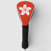 Hong Kong Flag Golfheadcover (Voorkant)